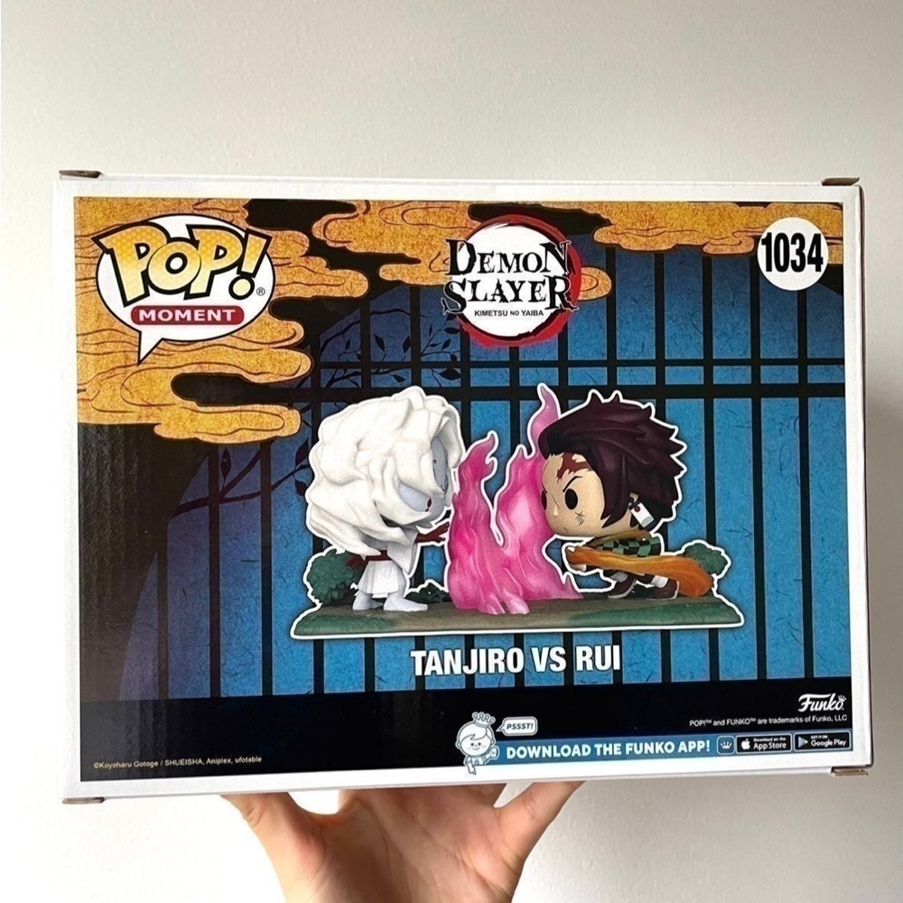 Tanjiro VS Rui Funko Pop | Demon Slayer | NWT - Picture 8 of 10